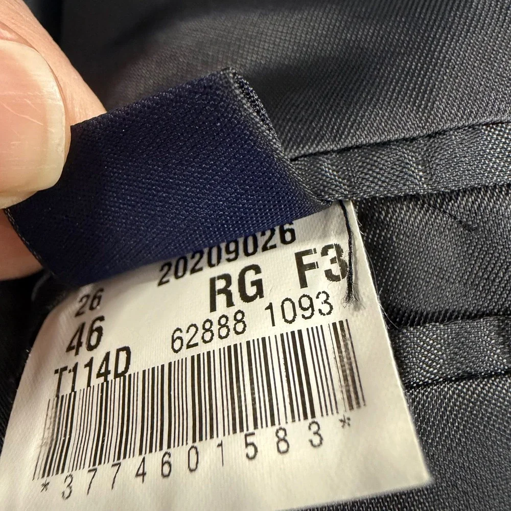 Brooks Brothers Loro Piana Wool Blazer Mens 46 Regular Grey‎ Glen Plaid